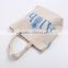 Alibaba hot sale low price white shopping bag promotional recyclable shopping cotton bag