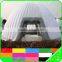 Inflatable tent in white with LED lighting