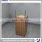 Wooden glass cosmetic jewelry wrist watch display stand