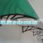 outdoor diy solid polycarbonate awning canopies