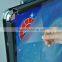 wind resistant pavement sign,poster stand,24*36 black water base snap frame