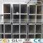 Mild Steel Galvanized Square Pipe Sizes