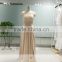 ASAJ-04 Custom made Beading Pleats Zipper Back One Shoulder Floor Length Long Bridesmaid Dresses