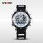 WEIDE New 2014 Men Watches Hot Sale Rubber Watch Band Sports Watches Backlight LED Display Alarm Week Functional Military WH1104