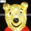 Cutely bear decorative fancy light lovely led decoration light festival holiday time decoration