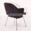 Office chair black leather dining chairs Saarinen Executive chair
