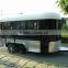 2 Horse Float Angle Load Deluxe Camper Float with tyre