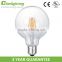 Led light source G95 6W LED filament bulb led lamp for the house led bulb manufacturing plant