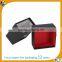 Black paper packaging for tie and watch box