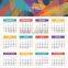 2016 calender printing / promotional calender / wall calender / desk calender / one page calender
