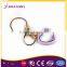 Fast Reply Unique Personalized Cheap Fashion Heart Shape Keychain