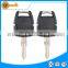 plastic 3 button flip remote key blank with uncut right blade without logo with chip groove for opel zafira signum