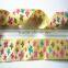 wholesale custom new styles 100% polyester printed satin ribbon,printed grosgrain ribbon printing, printed organza ribbon