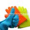 OEM factory Price silicone bbq gloves extreme heat resistant