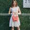 2016 fancy beautiful hot selling korean velvet women ladies cosmetic bag factory