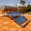 Evacuated Tube Heat Pipe Compact Pressurized Solar Water Heater With Stainless Steel Inner Tank