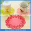 Wholesale fashion silicone cup mat silicone lace mat