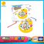 2016 new toys magnetic toy fishing turntable toy set game for kids frog toy