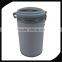 Round tin box for coffee/Cylinder coffee tin can packaging with sealing cover/cylinder with plastic cover coffee tin box