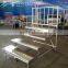 Indoor/Outdoor ISO 9001:2008 four layers aluminum Anti-slip weld folding chorus stage