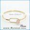 Women charms gold bracelets and bangles for sale made in china