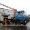 hand operated lifting equipment on truck, Model No.:SQ8S4, 8ton truck crane with telescopic booms.