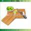 3 Piece Bamboo Cutting Board Set, For Meat & Veggie Prep, Serve Bread, Crackers & Cheese, Cocktail Bar Board