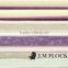 Grey and white stripe pattern flock on flock flocked fabrics african