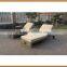 Rattan Sun Daybed With Side Table