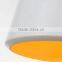 Trapezoid design lighting metal painting kitchen pendant lights