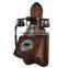 Home Decorative Antique Wooden Wall Telephone For Gifts