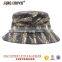 custom camo bucket cap/cool bucket cap/bucket cap for men