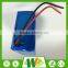 Factory direct 22.2v rechargeable Li-ion battery pack with BMS