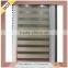 Two Layers Sheer Shade spring roll-up shade exterior zebra shade