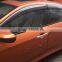 bendable mould injection pc material vent visors window deflectors for civic 2016