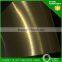 golden finishing Good quality Hairline Stainless Steel Sheet