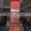 3.5 meters long fiber optic chandelier for hotel, casino, restaurant decoration
