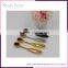 Bent toothbrush makeup brush for cosmetic