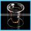 Customized Skull Shaped Wine Cup,Top Quality Double Wall Glass Wine Cup