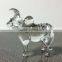 Tiny Crystal Hedgehogs/Porcupine Hand Blown Clear Glass Art Figurine Animal Collection Home Decor