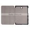Quality Karst Texture Leather for Galaxy Tab S2 8.0' T710 T715 Leather Case foldable smart case Business Protective case PC+ PU