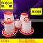 China top brand new plastic material feeders and drinkers for nigeria chickens