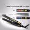 2017 hsi professional fast hair straightener ceramic flat iron with colorful LCD display