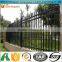 low cost powder coated metal picket fence