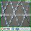Low price 450mm coil diameter concertina razor blade tape military concertina wire for sale