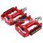 2Pcs SETSAIL 921 DU Bering Bike Pedals with Anti-skid Gear Frame Reflective Stripe Self-locking Pedals Bicycle Accessories Parts