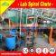 Lab spiral chute for mining processing