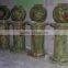 Customizable DARK GREEN ONYX PEDESTALS COLLECTIONS