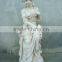 Praying resin lady figurine for garden