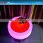 color changing rechargeable led fancy coffee table for bar use